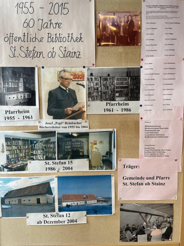 Geschichte Bibliothek St. Stefan ob Stainz