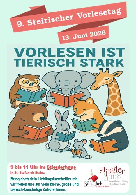 Plakat Einladung Vorlesetag
